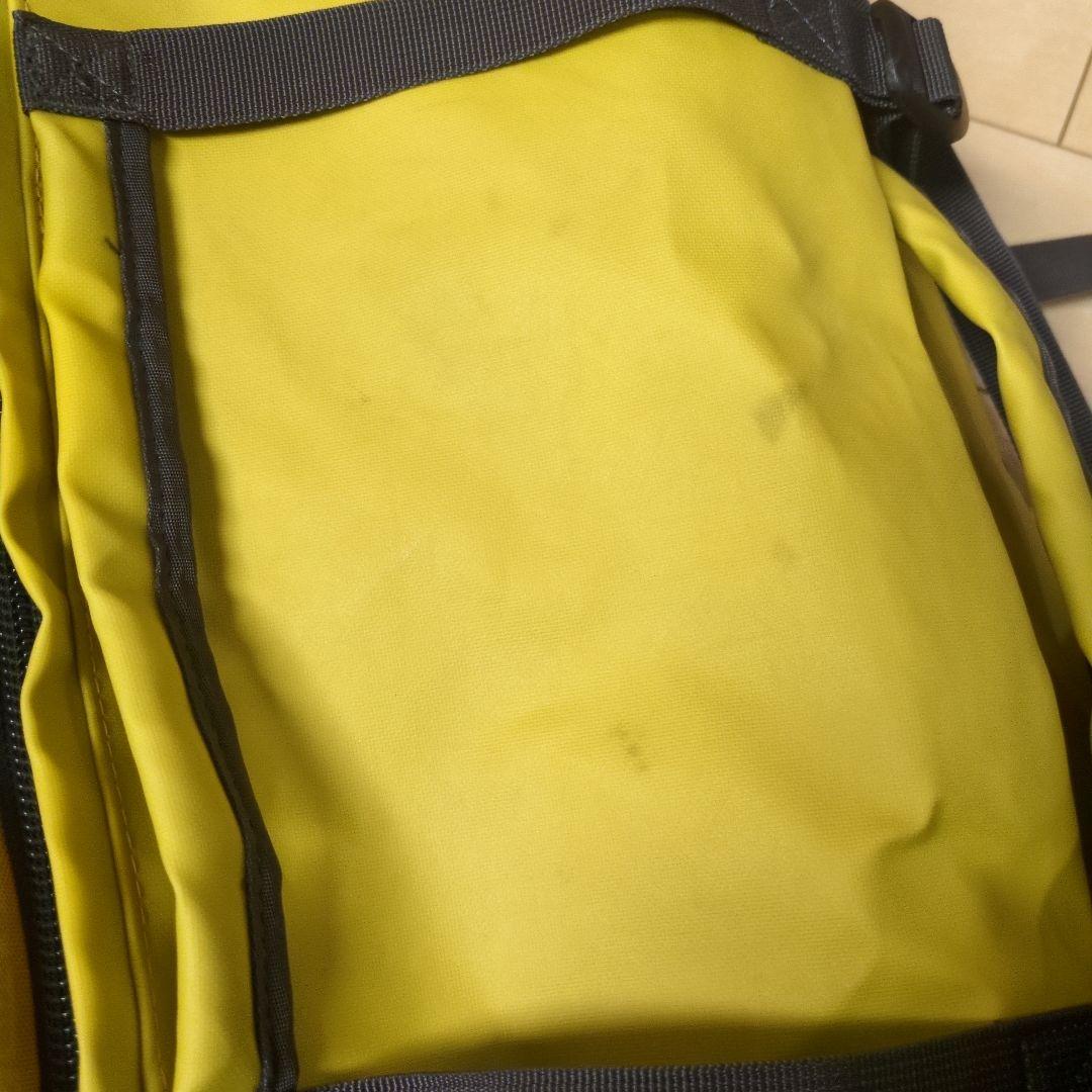 デカトロン FORCLAZ リュック ダッフルバッグ 80L-120L イエロー