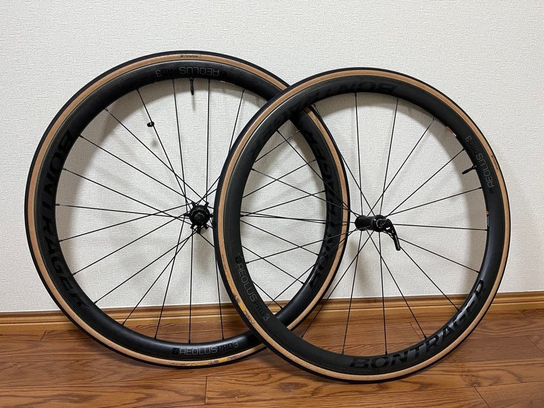 ボントレガー アイオロスPRO3 TLR リムブレーキ用 シマノフリー