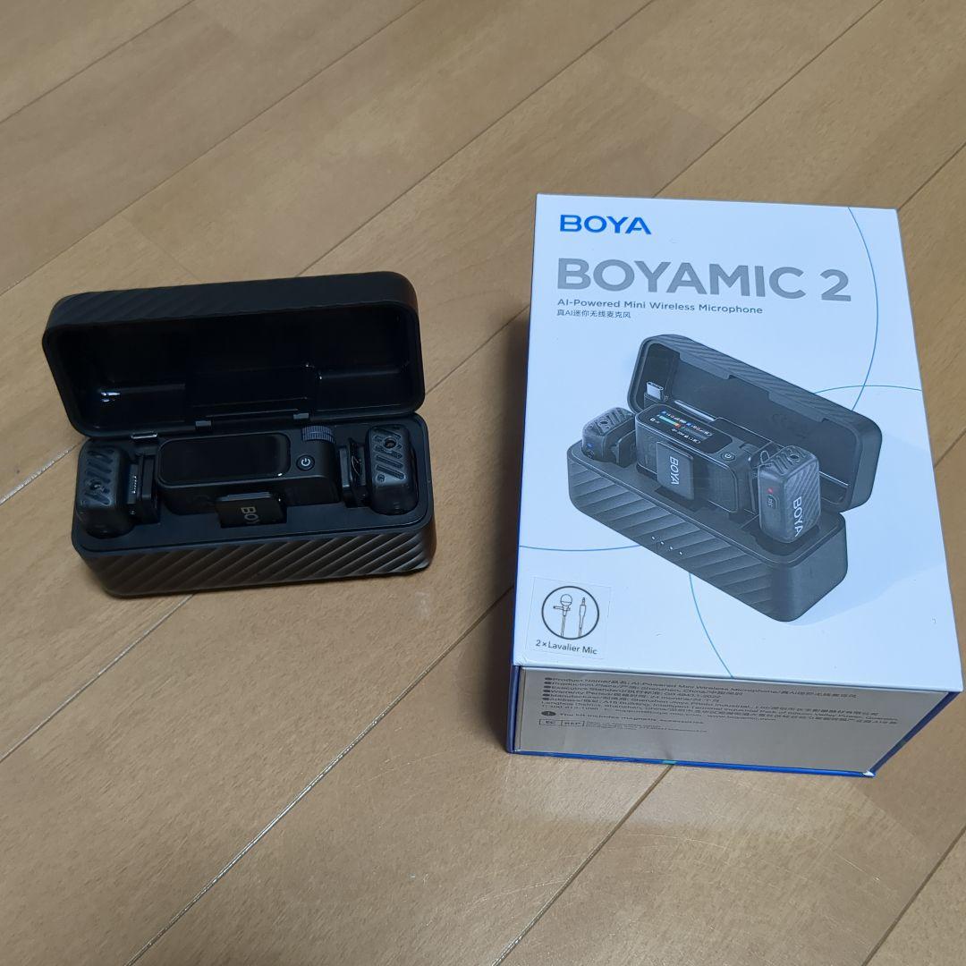 BOYA MIC2 ワイヤレスマイク 32bit float