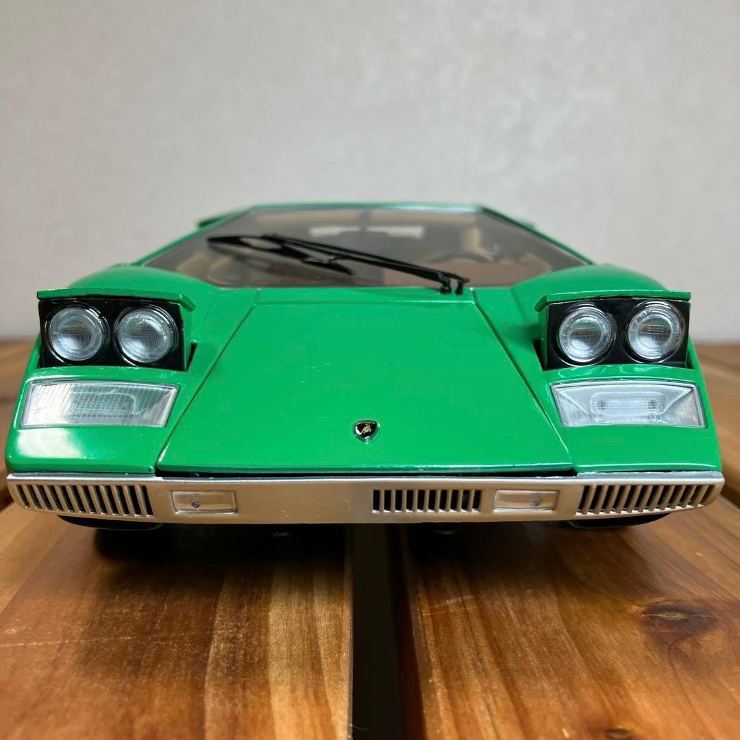 [希少]京商 1/18 ランボルギーニ カウンタック プロトタイプ グリーン
