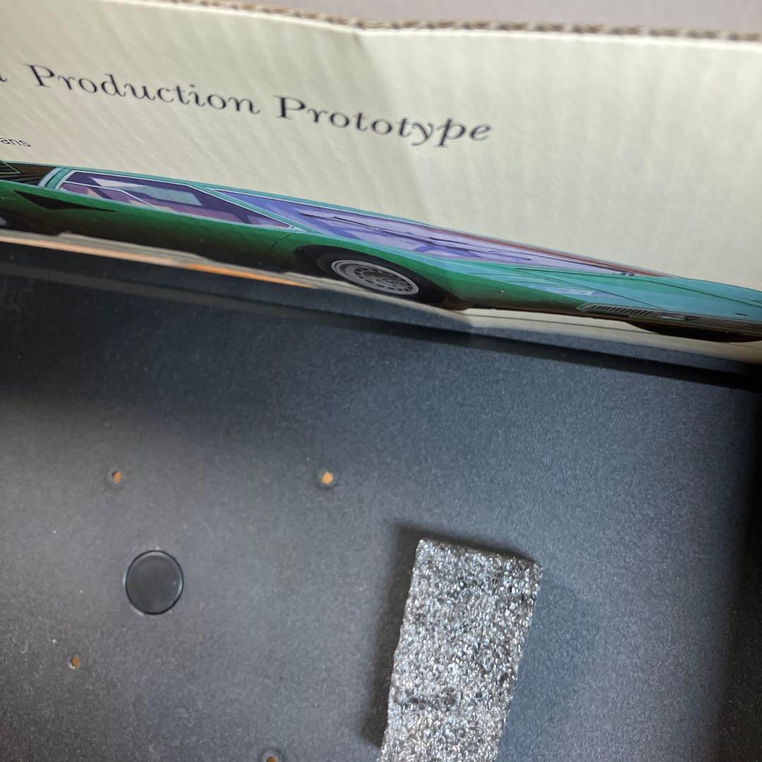 [希少]京商 1/18 ランボルギーニ カウンタック プロトタイプ グリーン