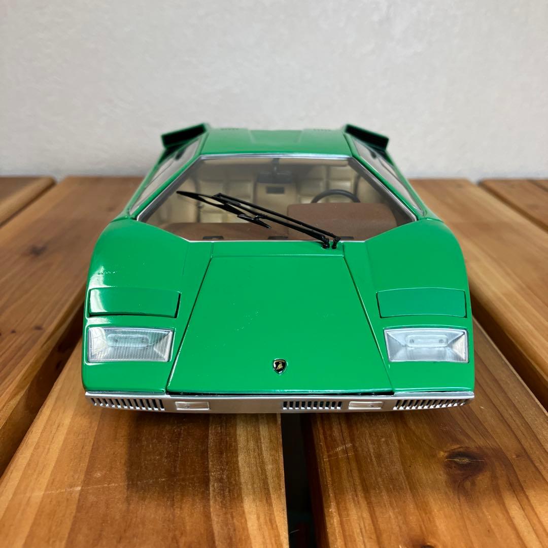 [希少]京商 1/18 ランボルギーニ カウンタック プロトタイプ グリーン