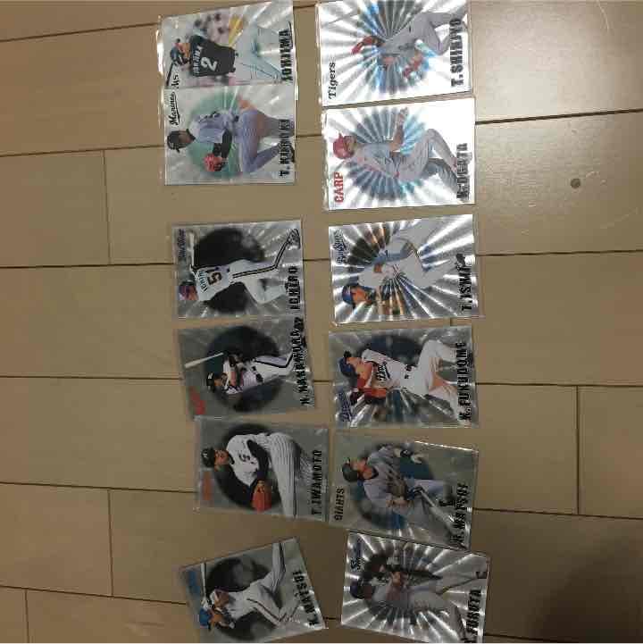 2000年のカルビー野球チップスのカード