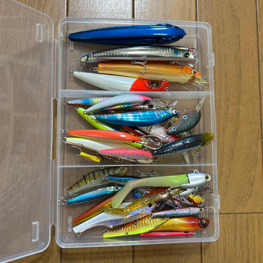 T*K様 シーバスルアー30個セット　まとめ売り　アイマ他