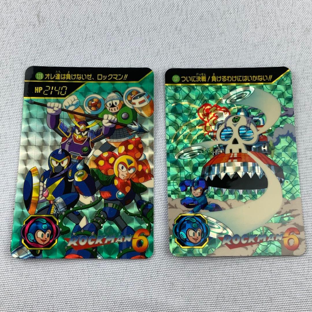 ロックマン カードダス パート4 キラ2枚 ノーマルカード36枚 計38枚