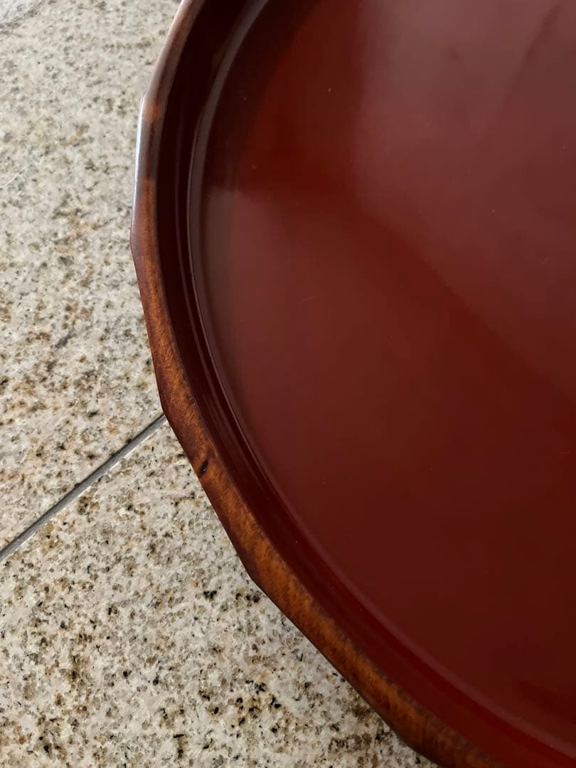 希少サイズ 刳貫盆 輪島塗