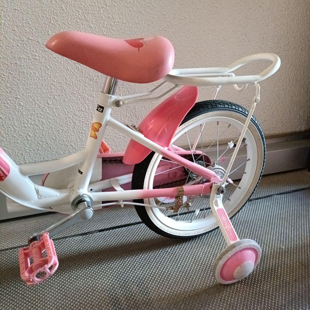 MYPALLAS(マイパラス) 子供用自転車16インチ 女の子用 ピンク補助輪付