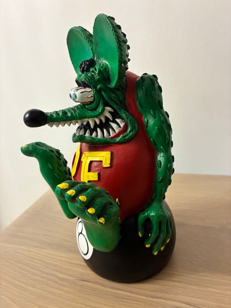 箱付き/ラットフィンク/RatFink/8ボール/フィギュア/スタチュー/貯金箱