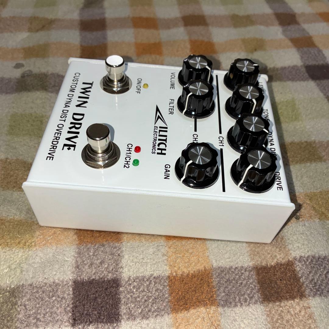 (美品) 希少　ILITCH TWIN DRIVEオーバードライブ エフェクター