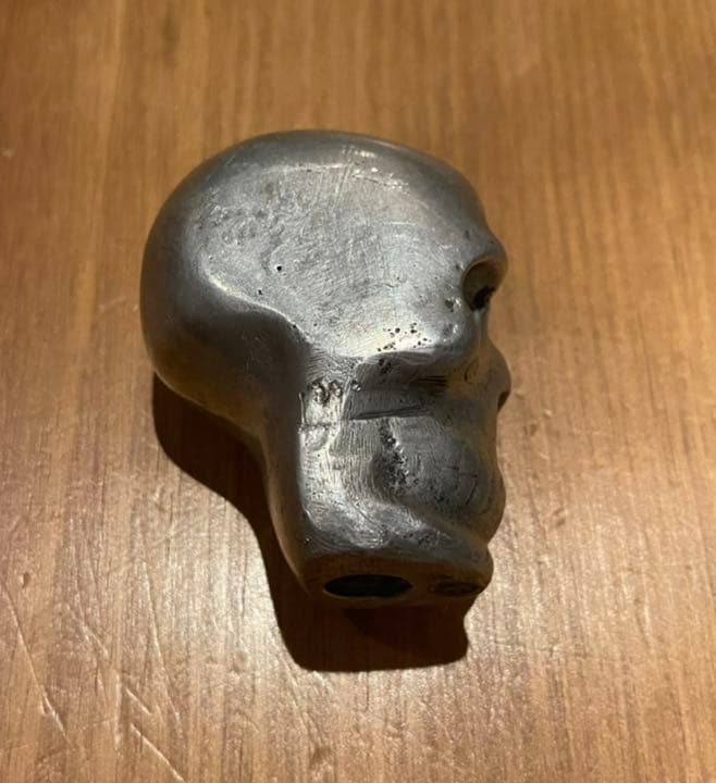 チョッパー　ホットロッド　シフトノブ　スカル　アルミキャスト