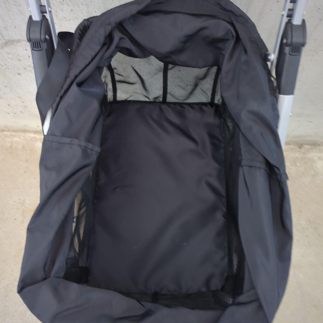 EcoCa 折りたたみショッピングカート 黒 エコカ 買い物カート