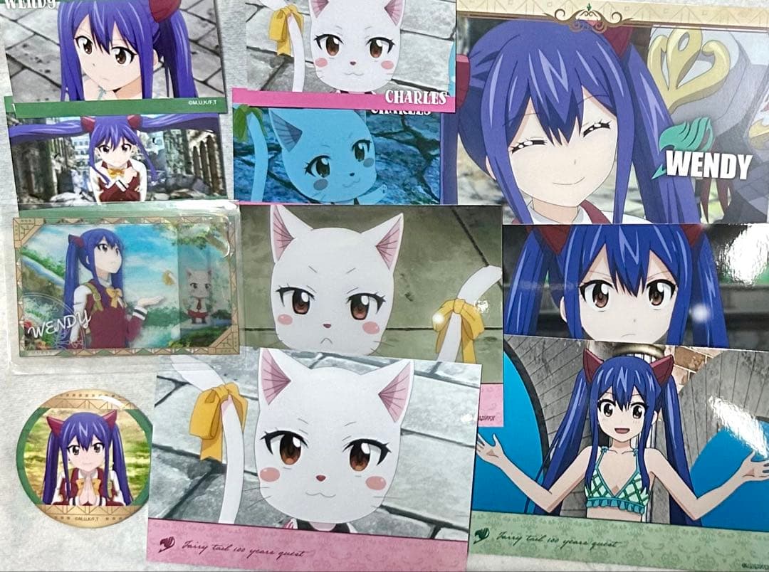 FAIRY TAIL　100年クエスト　ウェンディ　シャルル　グッズ　セット