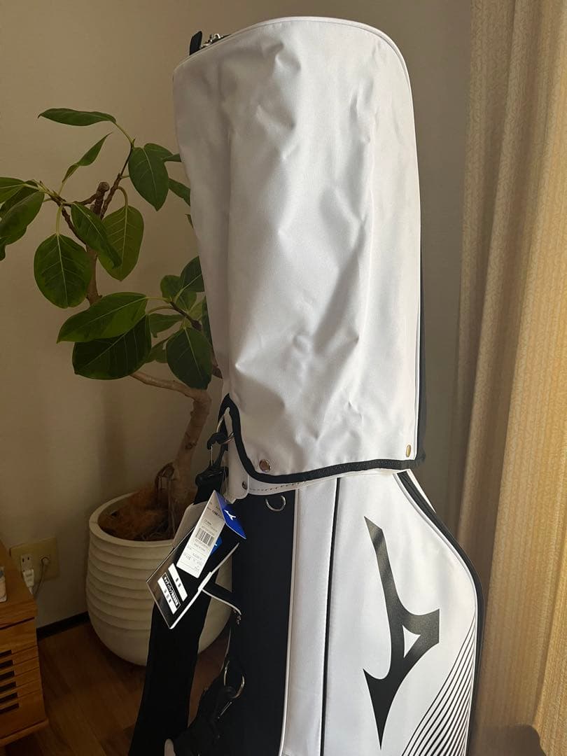 むむむ様　【新品】Mizuno ゴルフキャディバッグ 白