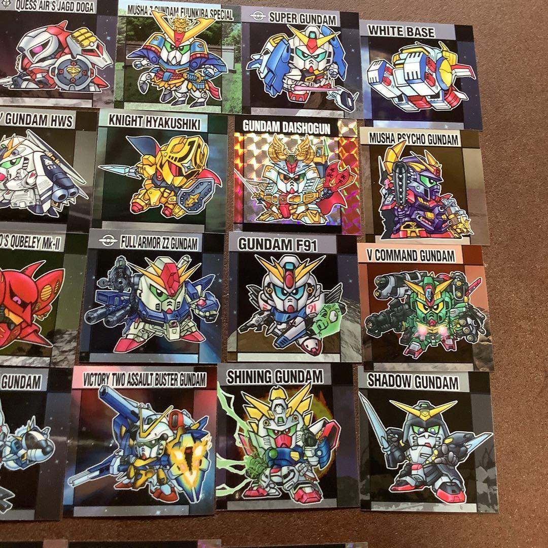 ラスト1つ　元祖SDガンダムスナックII シール全33種 フルコンプ