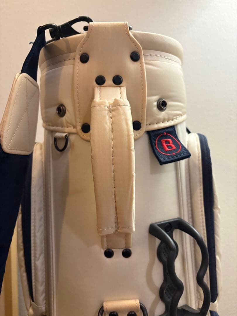 BRIEFING ブリーフィング CR-6 ホワイト キャディバッグ フード付