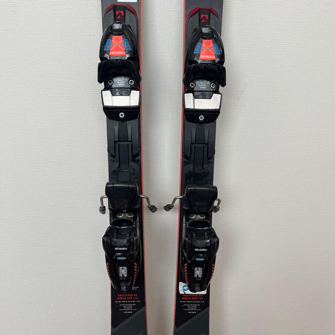 フォルクル レースタイガー GS ワールドカップ 137cm ストックおまけ付き