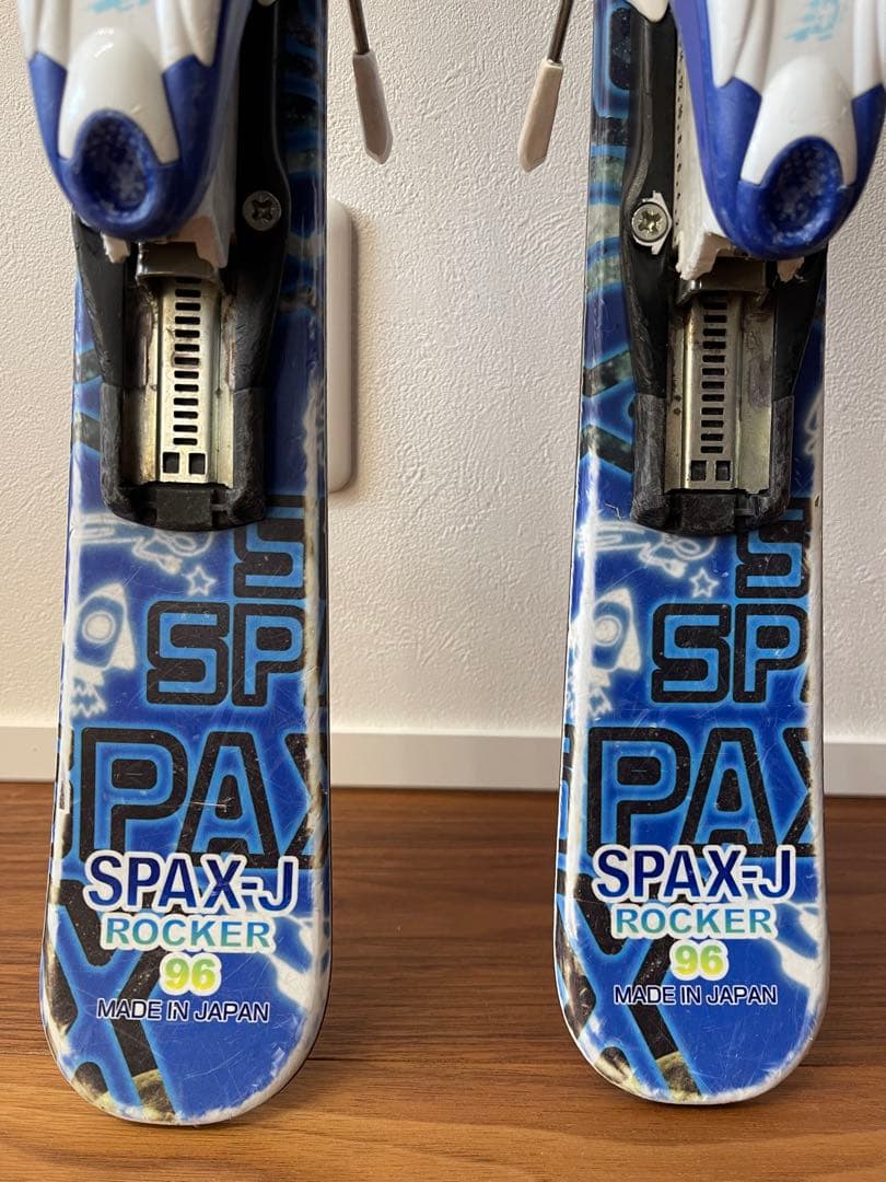 KAZAMA スキー板　96㎝　ブーツ19㎝ ストック75㎝　収納ベルト