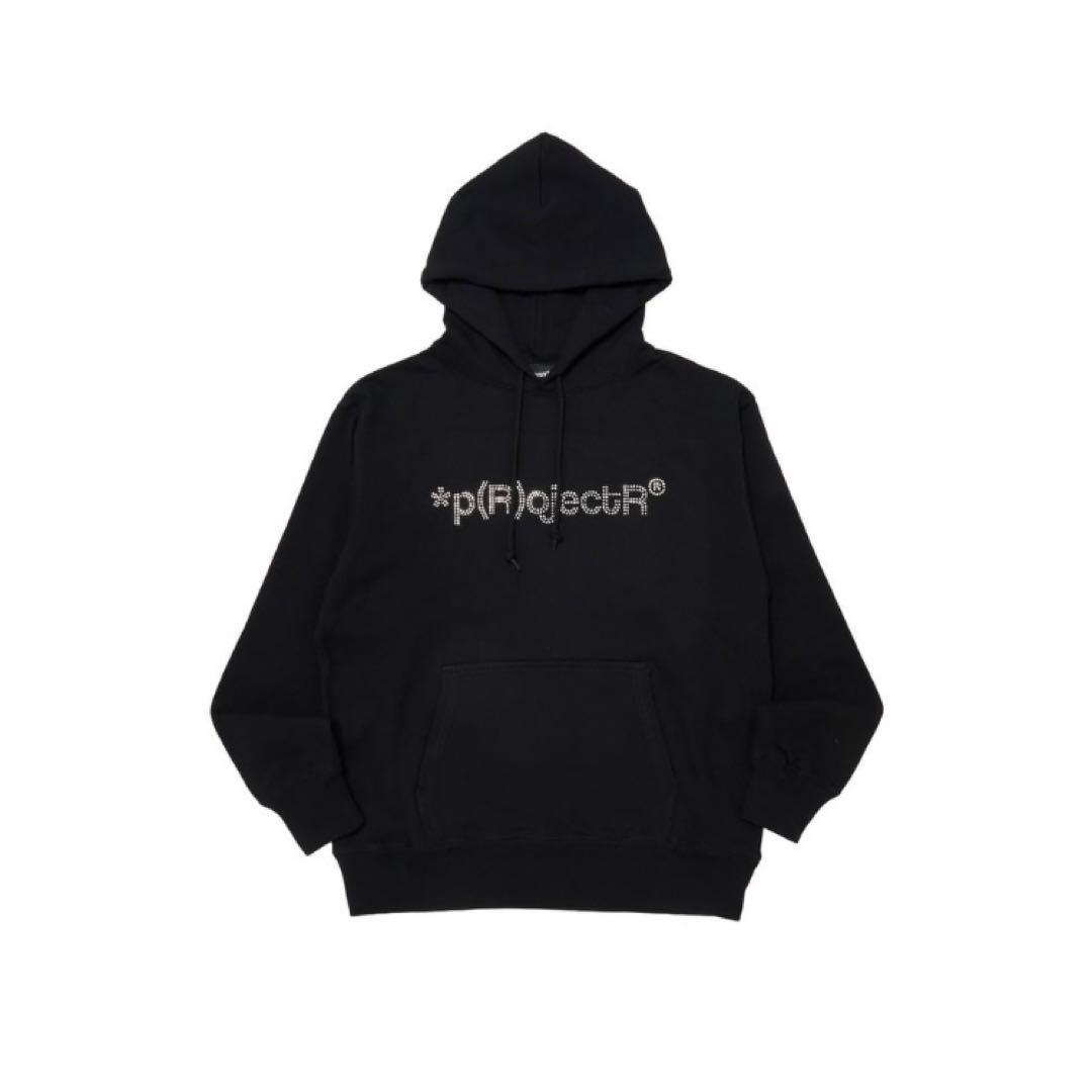 *p(R)ojectR® ラインストーン ロゴ パーカー Mサイズ