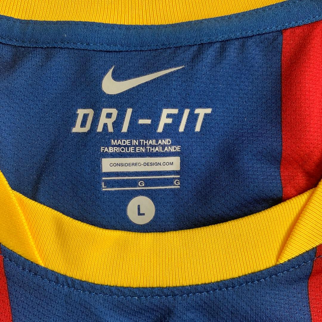 ア*ス様 FC Barcelona DRI-FIT メッシ　シリアル番号ありシャ