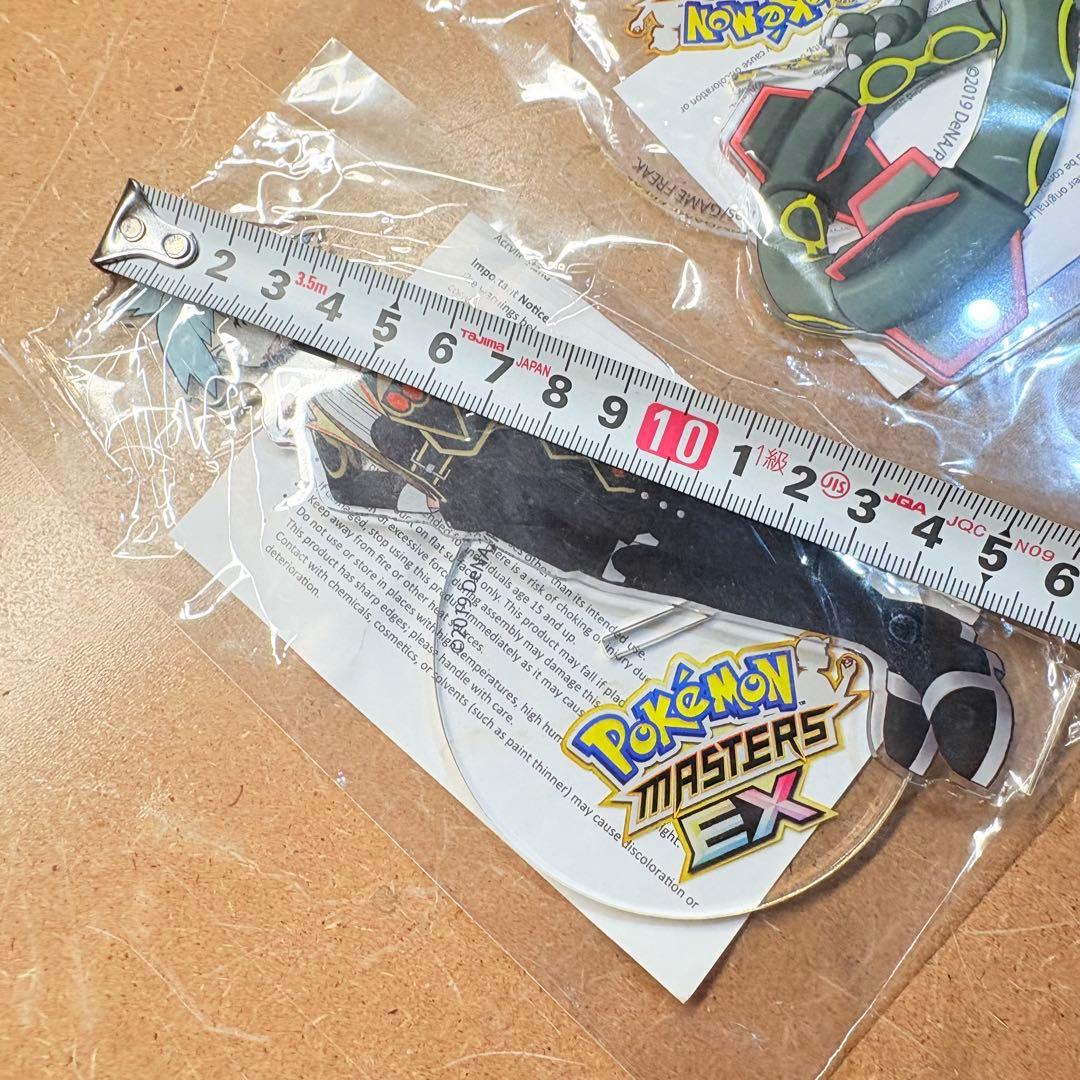 ダイゴ & 黒いレックウザ 限定アクリルスタンド　ポケモンマスターズEX 非売品