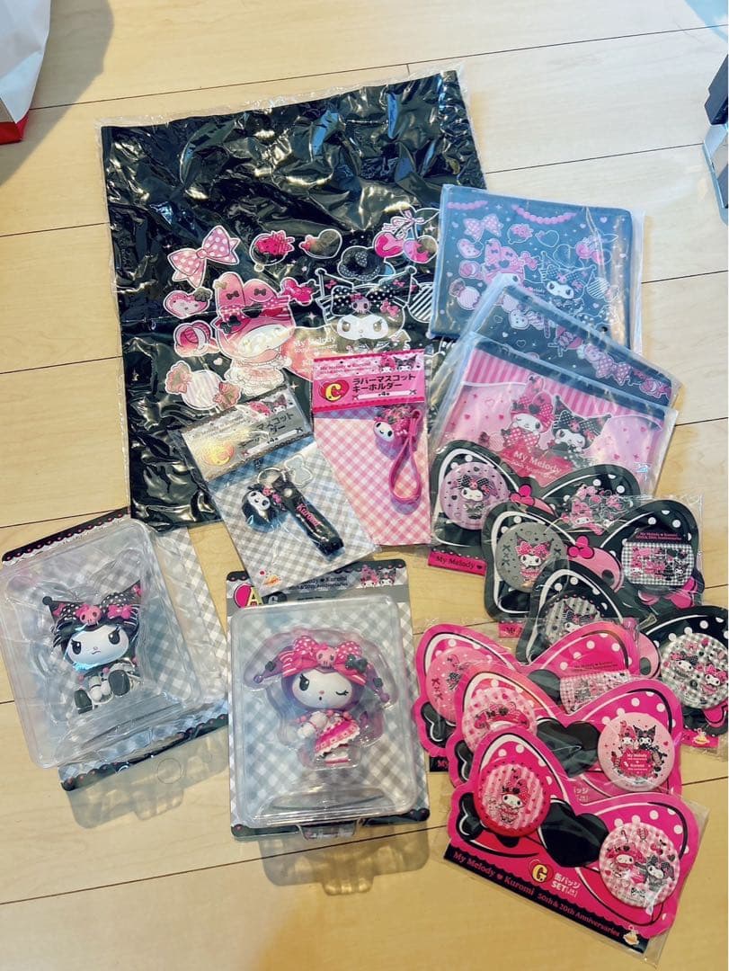 サンリオ Happyくじ マイメロ クロミ メロクロ くじ