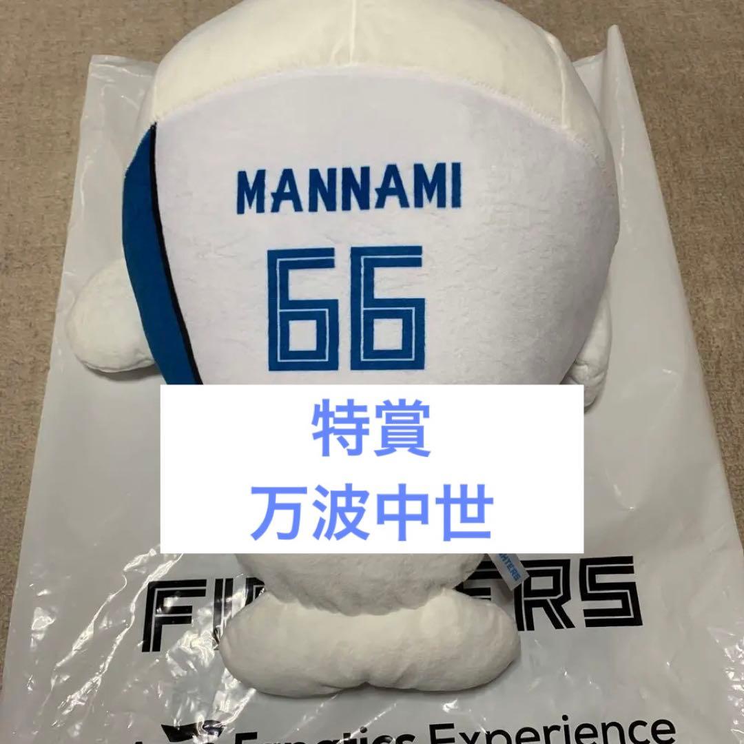 値段交渉可　ファイターズ　万波中正　特賞　アザラシぬいぐるみ　即購入OK