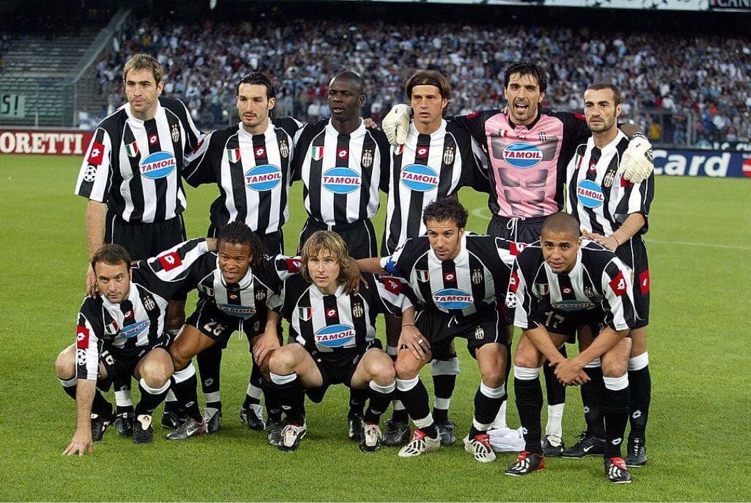 ユベントス 02/03 ユニフォーム　ホーム　デル•ピエロ Lサイズ