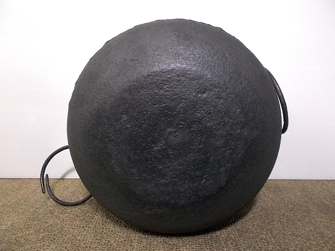 茶道具 風炉釜セット 未使用五徳 唐銅風炉 茶釜 釜環 送料込み