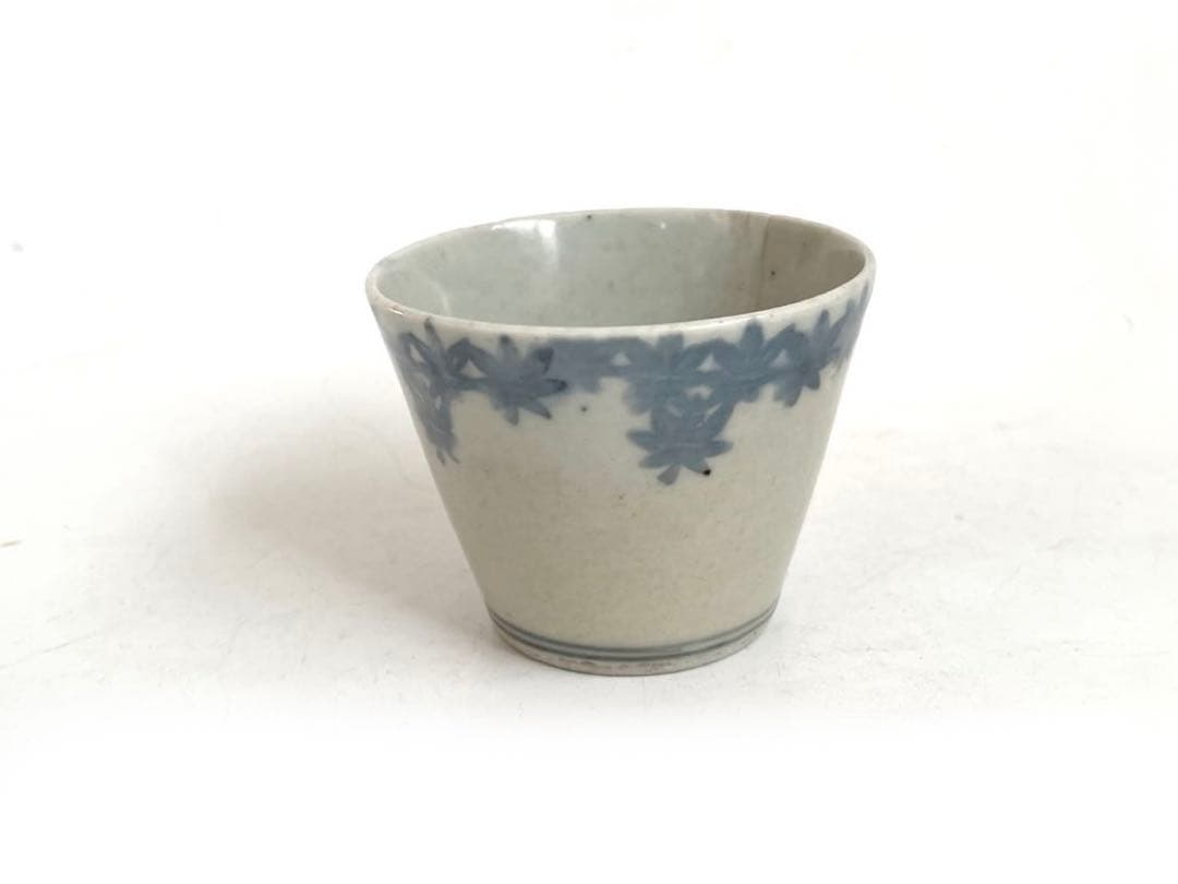 骨董　古伊万里　コンニャク印判紅葉文　蕎麦猪口　小木一良　書籍　所載現品