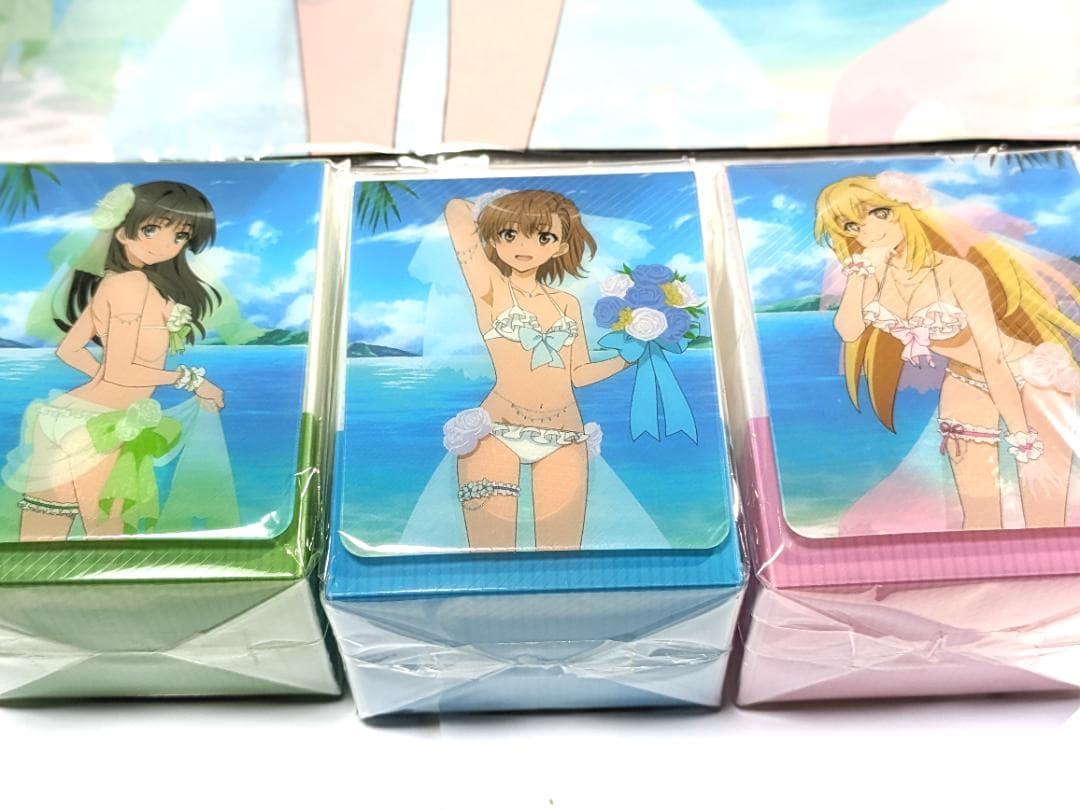 とある科学の超電磁砲T 描き下ろしウエディング水着サプライセット 美琴佐天食蜂