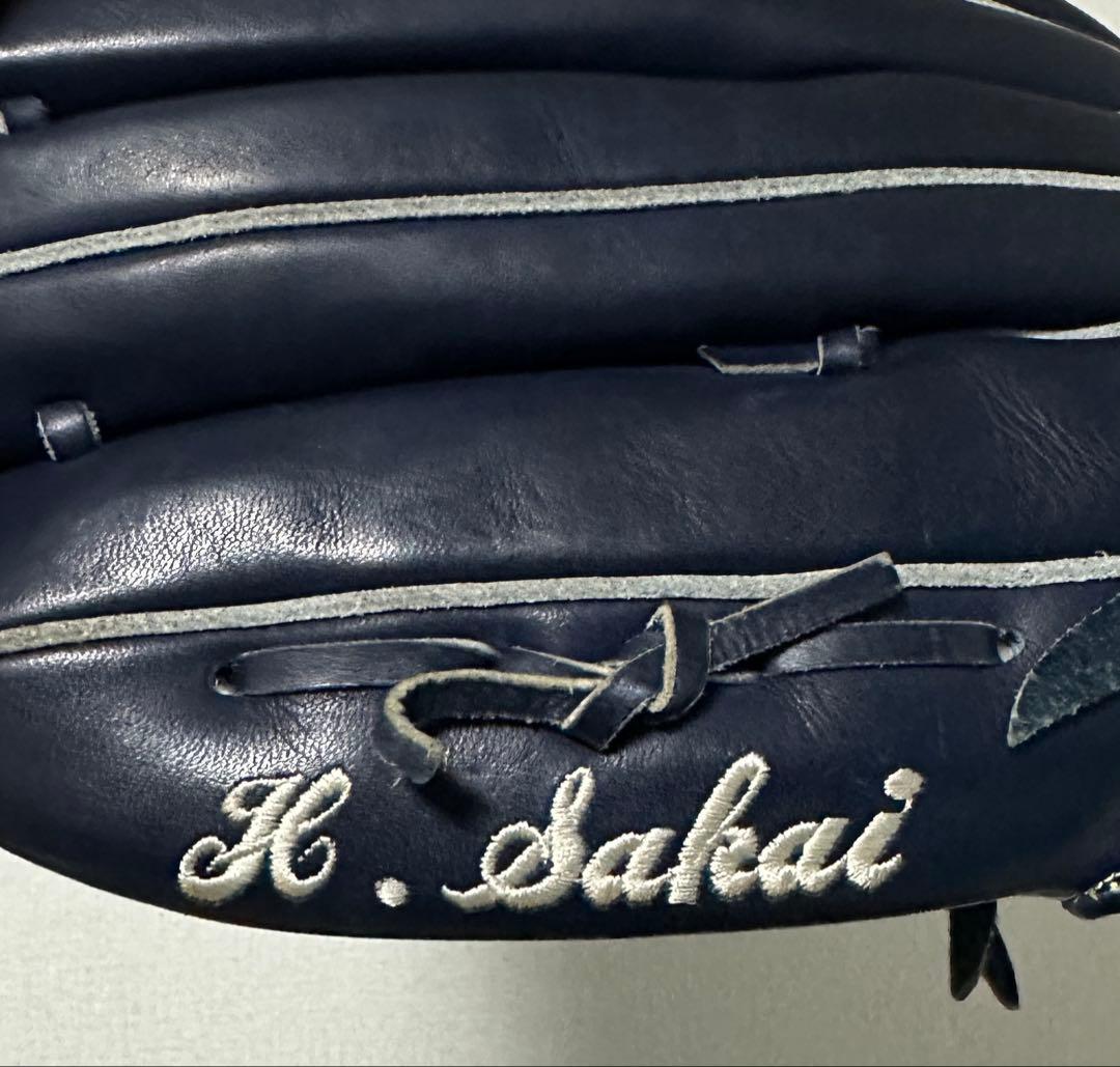 【 Buffaloes 18 】プロ支給品 ミズノプロ 硬式グローブ ビッグM