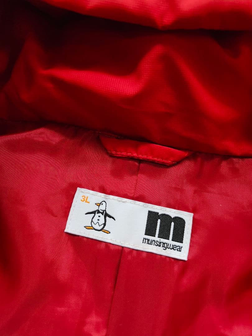 マンシングウェア　大きいサイズ　3L　ダウンジャケット　ゴルフ