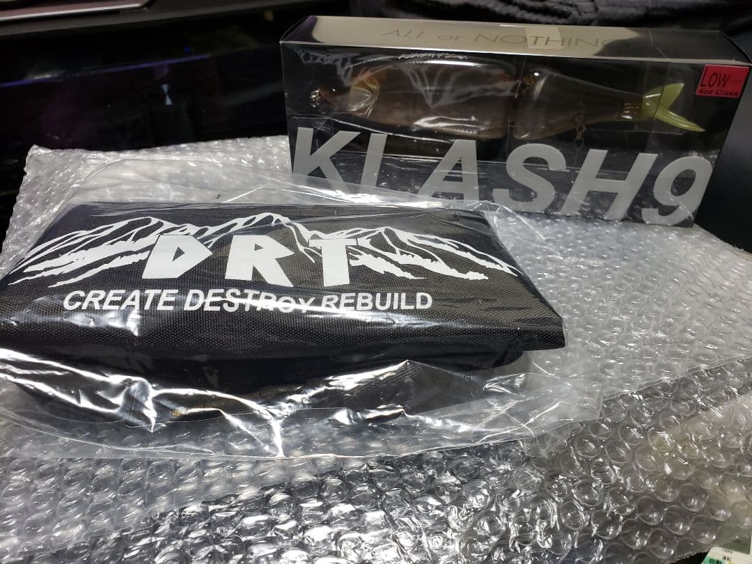 クラッシュ9　#ゴーストカワムツ　　　　 DRTジークラックコラボトート