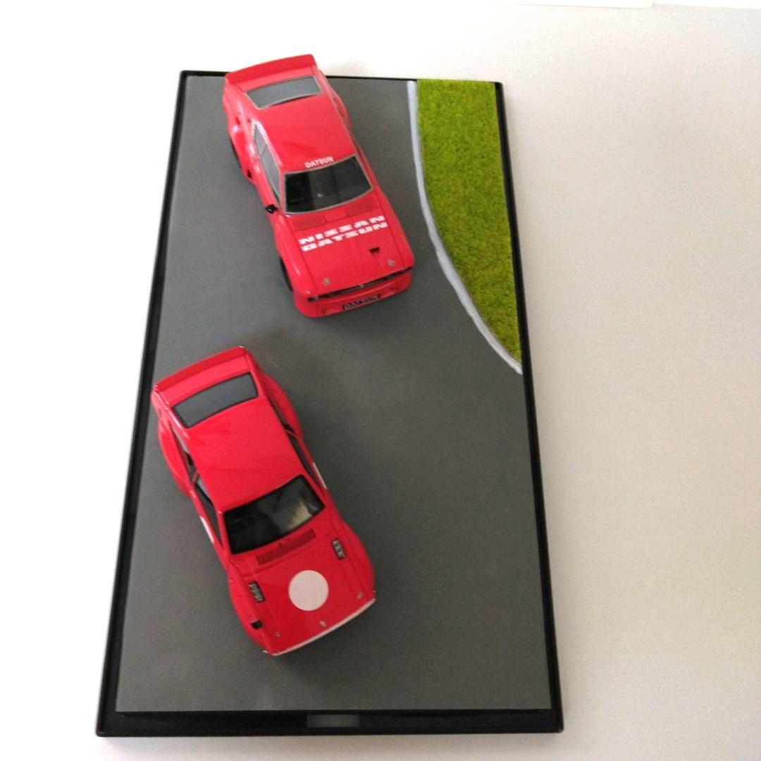 KIDBOX スターレットレーシング P－4バイオレットターボ 1/43ミニカー