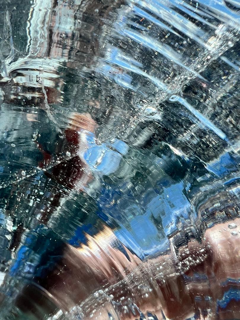 売約済み✨美特大✨純正シエラネバダ産初期 アンダラクリスタル ✨アヴァロンブルー