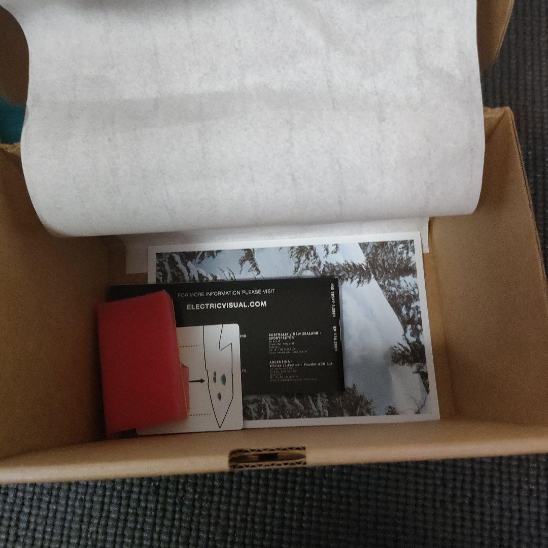 未使用品　Electric EK1 ゴーグル Flood Black Gum