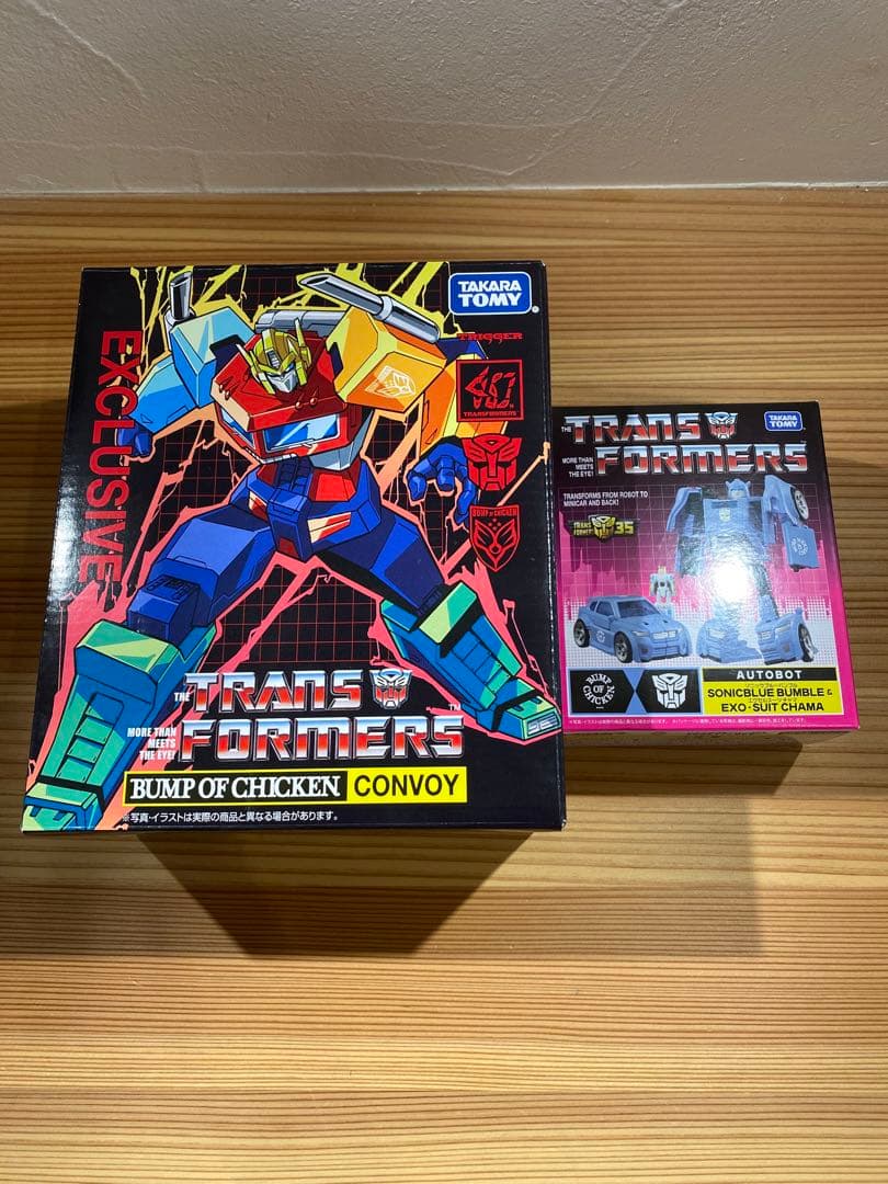 TRANSFORMERS × BUMP OF CHICKEN フィギュアセット