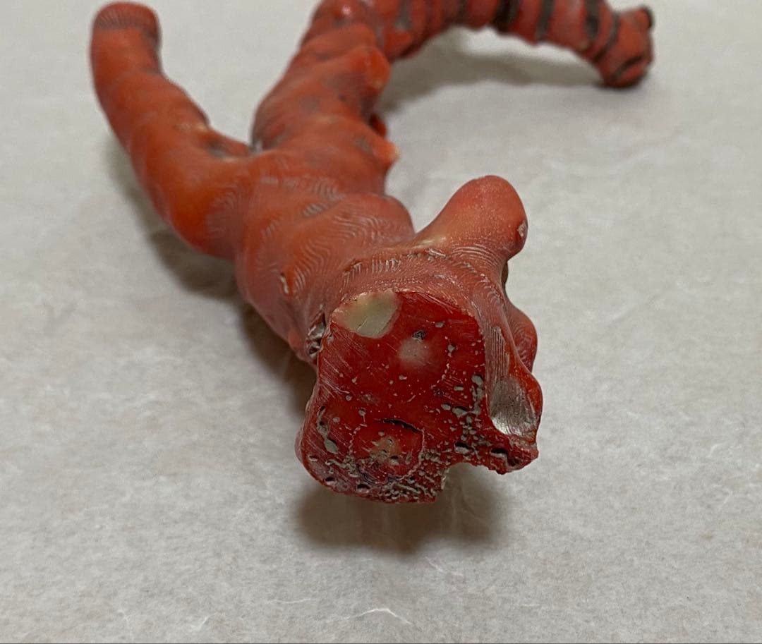 赤珊瑚　原木　天然　約410g