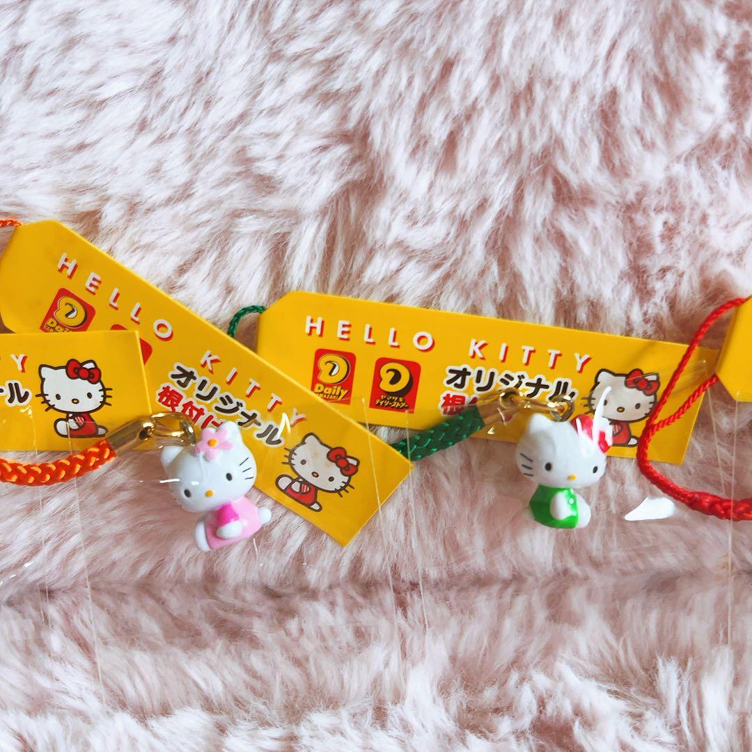 希少レア　ハローキティ　根付け　デイリーサマザキ　2004 サンリオ　平成レトロ