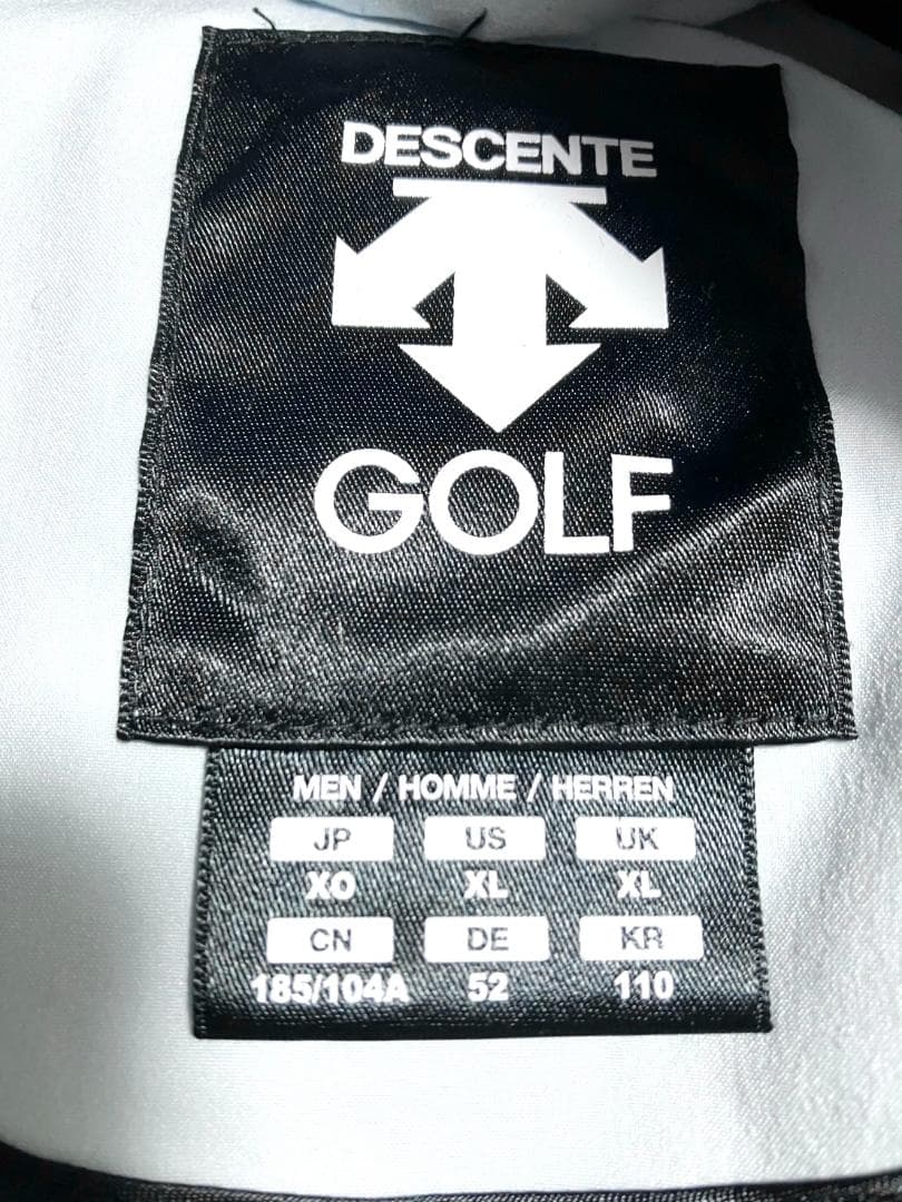【24時間以内/匿名配送】デサントゴルフ メンズ ダウンジャケット XOサイズ