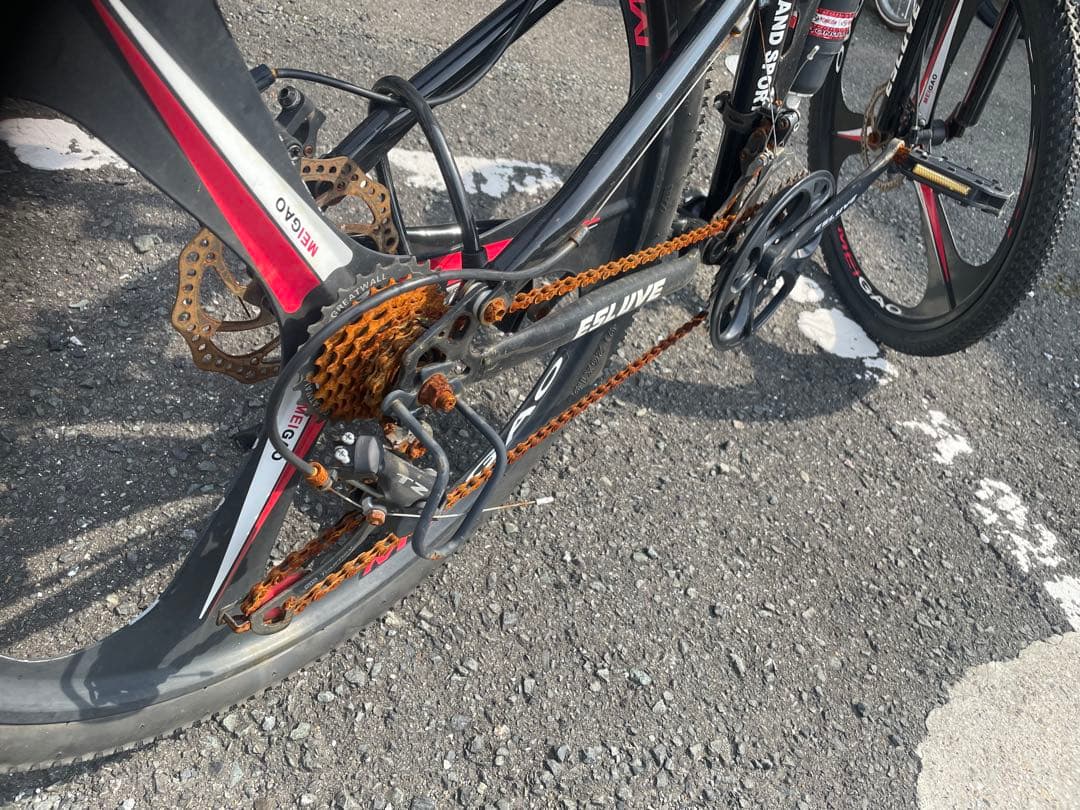 ESLUVE 26インチ 折りたたみ自転車(マウンテンバイク)