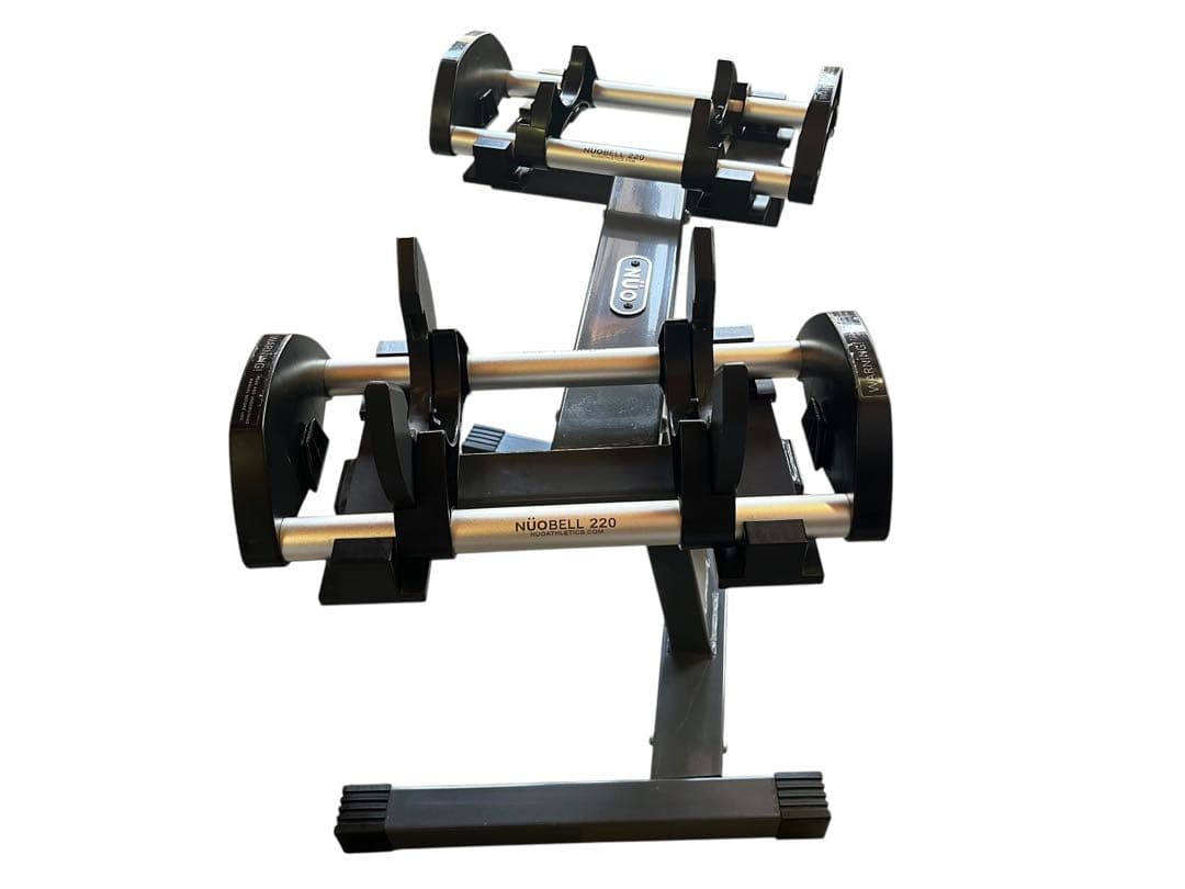 NUOBELL 220 可変式ダンベル スタンド付 2-20kg 合計40kg