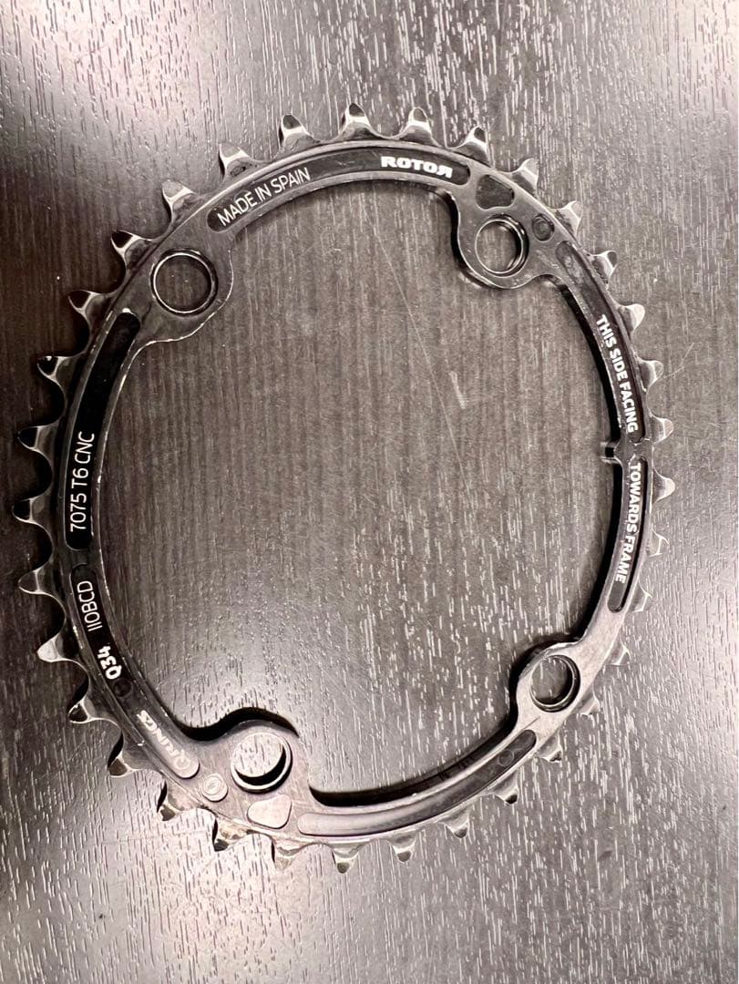 ROTOR チェーンリング 50T34Tセット楕円リング