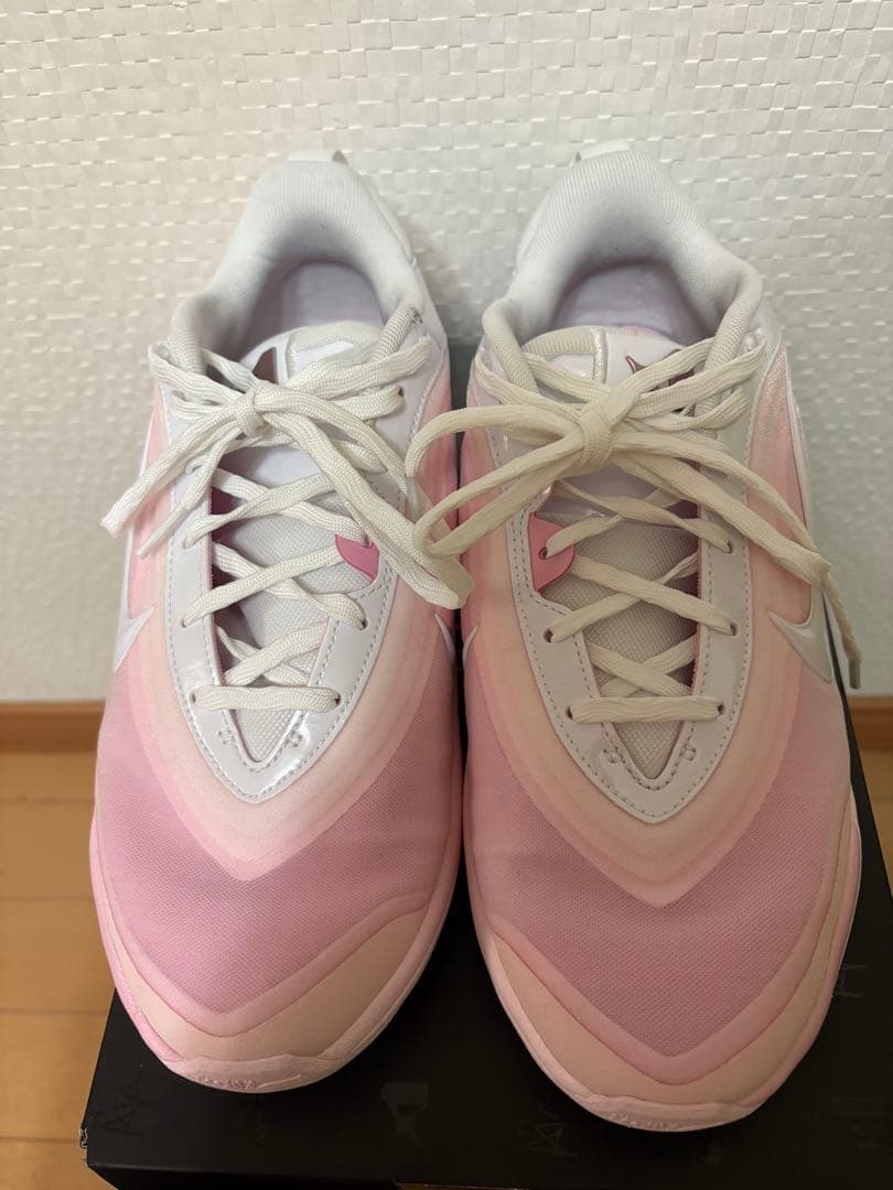 Nike バスケットシューズ 24.5cm ピンク/ホワイト