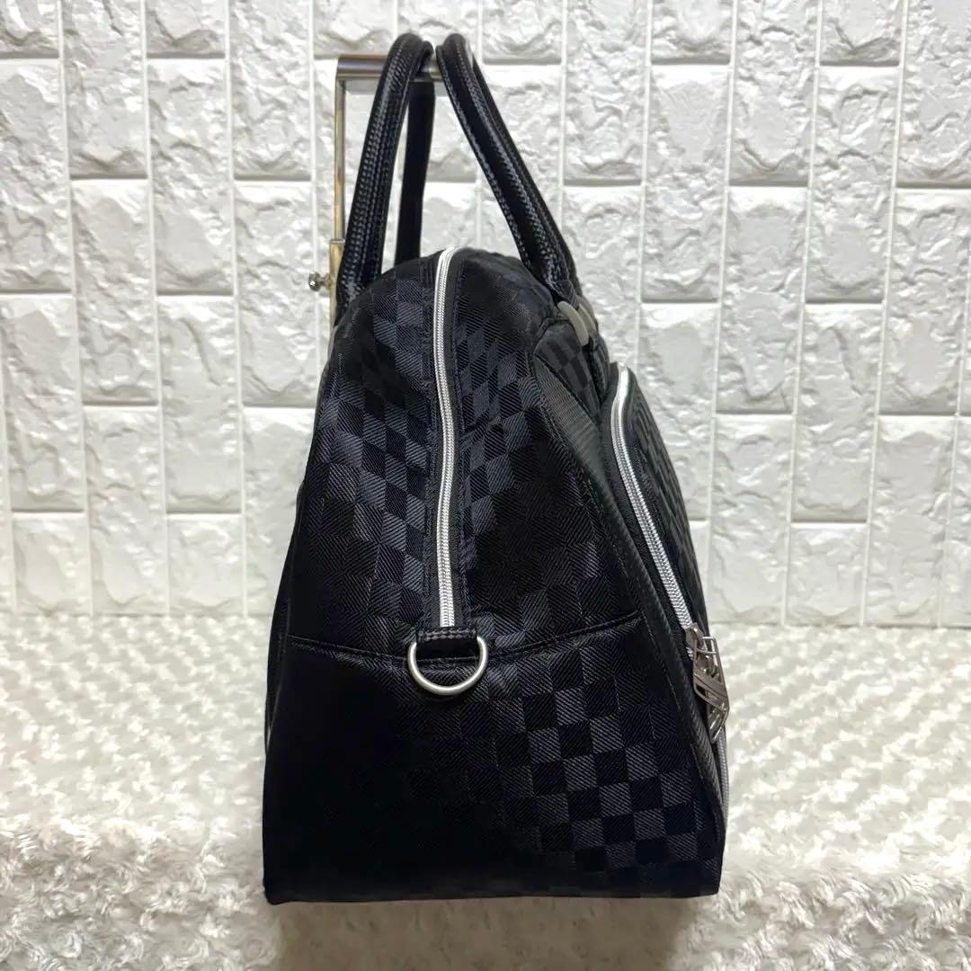 XXIO　ゼクシオ　ゴルフバック　ショルダー　チェック　黒　ダンロップ