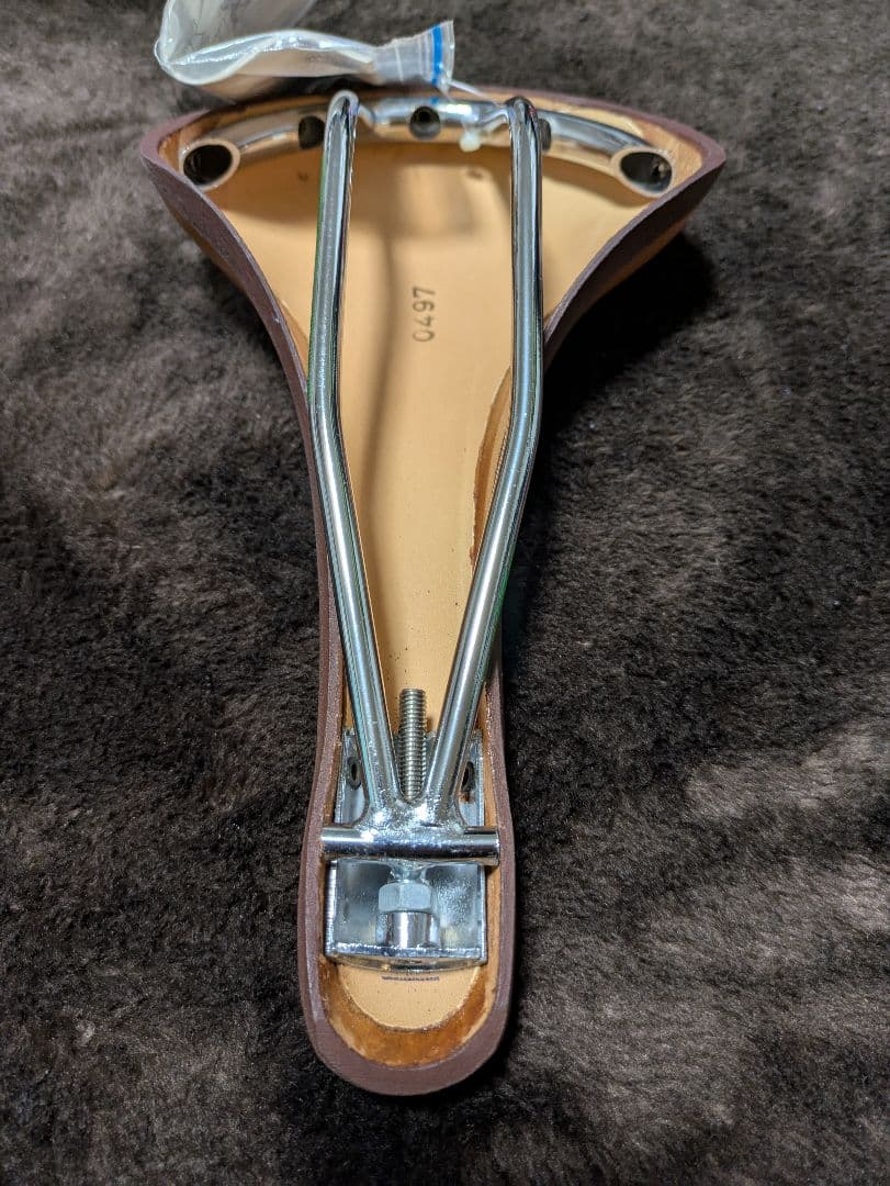 レッパー社（Lepper）ボイジャー（Voyager） 革サドル 希少品