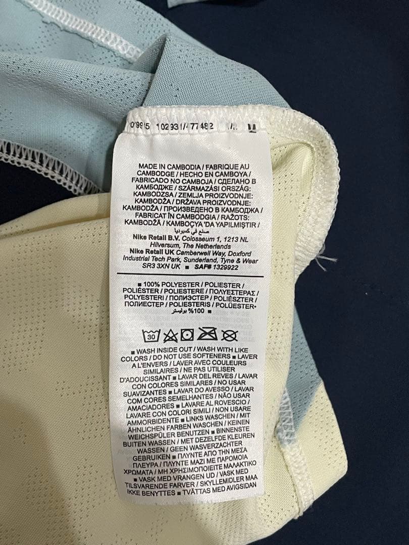 【美品3点】アルカラス 全仏OP Nike Tシャツ・パンツ JP M相当