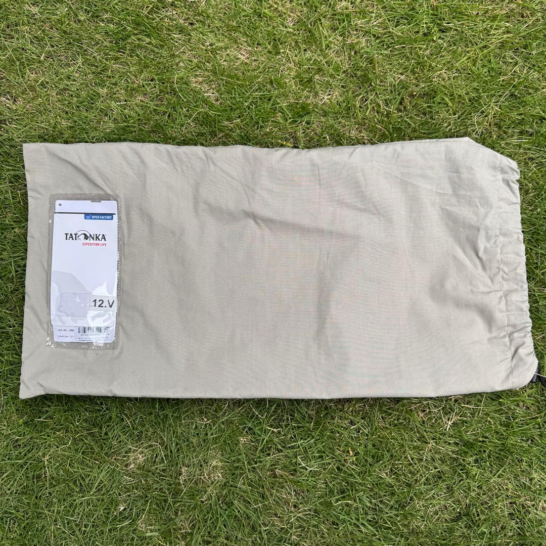 タトンカ TATONKA タープ グレー 1TC