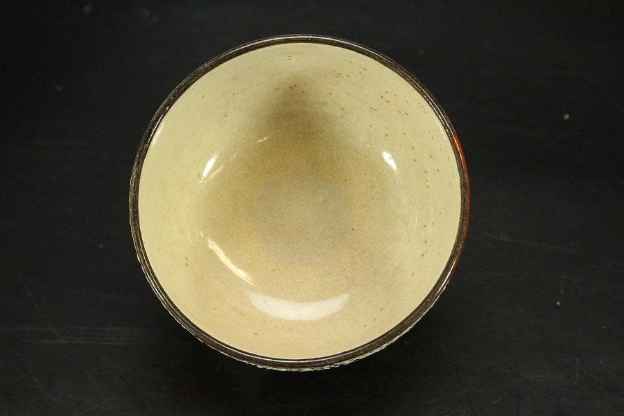 茶道具 京焼 雲錦茶碗 小碗 時代物(LC727)