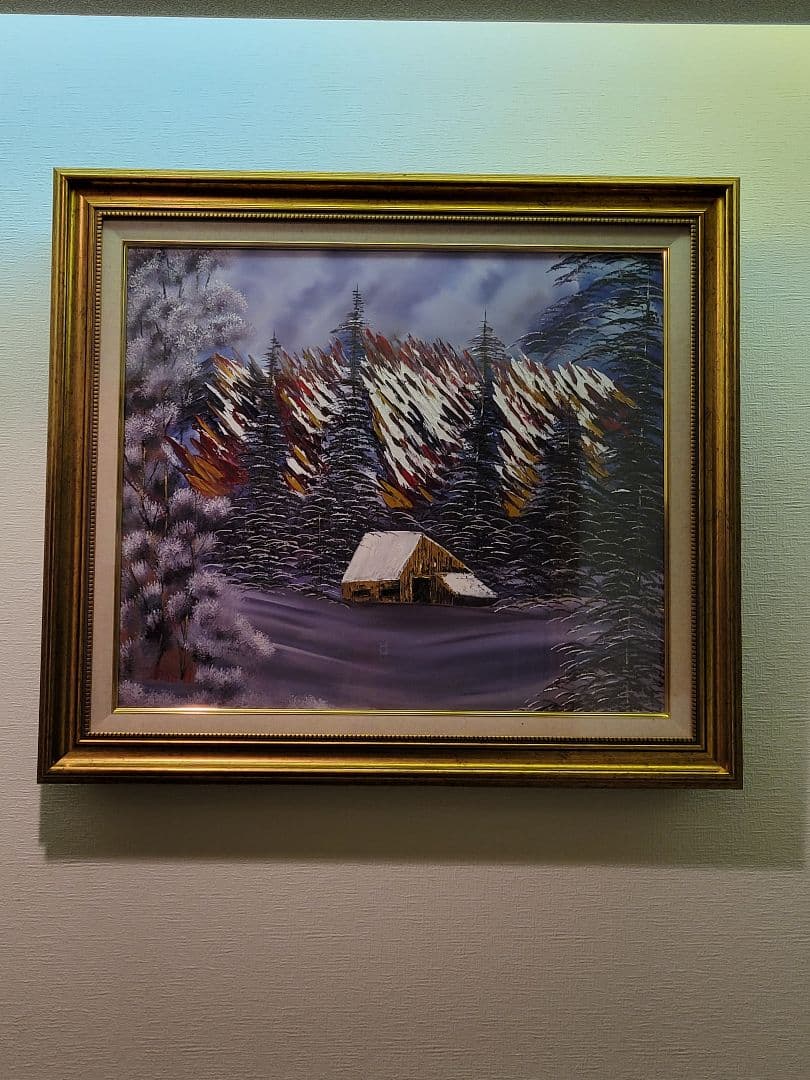 絵画 Winter  in pastel